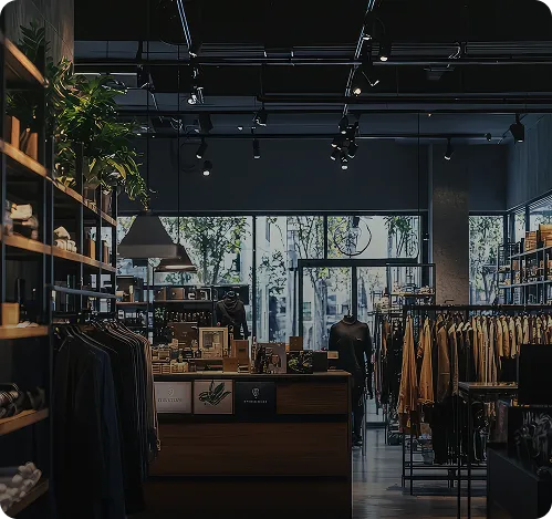 Loja física de moda