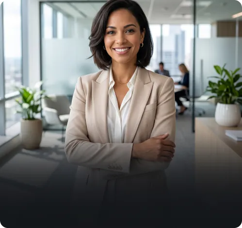 Representante comercial atendendo um cliente B2B