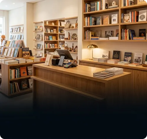 Interior de uma loja física